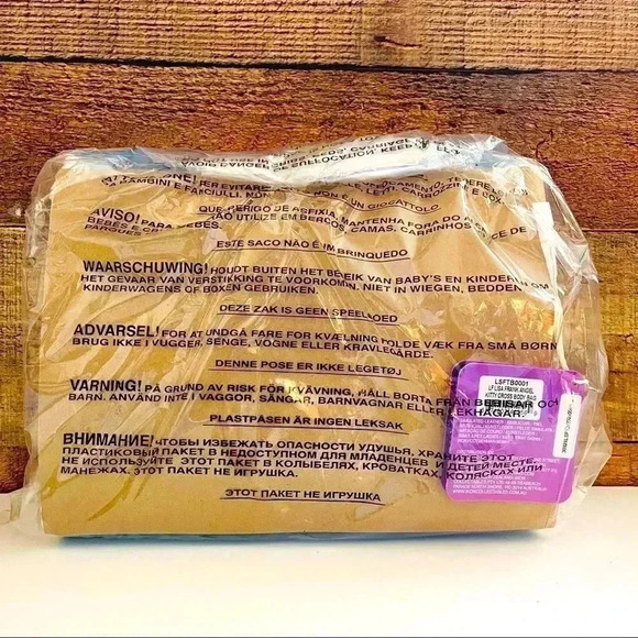 NWT Loungefly Lisa Frank Angel Kitty Crossbody Bag - Picture 7 of 7